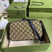 Gucci Diagonal Matelassé GG Multicolour Canvas 44763 Size 24x12x7cm - 5