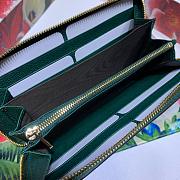 Gucci Zumi Grainy Leather Around Wallet 570661 Size 19x103.5cm - 4