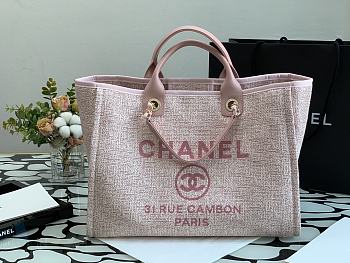Chanel Deauville Shopping Bag A67001 Size 38cm