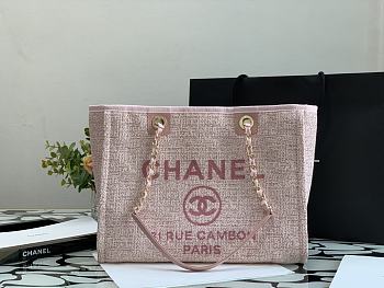 Chanel Deauville Shopping Bag A67001 Size 34cm