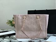 Chanel Deauville Shopping Bag A67001 Size 34cm - 4