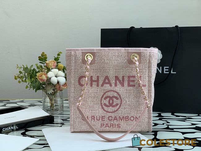 Chanel Deauville Shopping Bag A67001 Size 28cm - 1