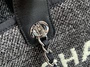 Chanel Deauville Shopping Bag In Black A67001 Size 38cm - 2