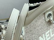 Chanel Deauville Shopping Bag In Grey A67001 Size 38cm - 4