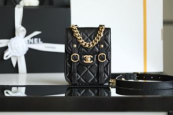 Chanel Vertical Flap Bag Preview Counter Size 17x14x7cm