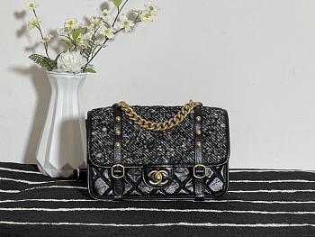 Chanel Rue Cambon 31 Messenger Bag Size 25x17x8cm