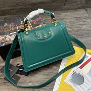 Dolce & Gabbana DG Amore Tote Bag In Green BB667 27cm - 5