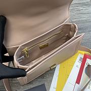 Dolce & Gabbana DG Amore Tote Bag In Beige BB667 Size 27x8x18cm - 2