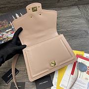 Dolce & Gabbana DG Amore Tote Bag In Beige BB667 Size 27x8x18cm - 3
