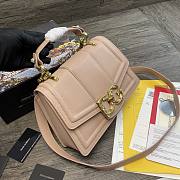 Dolce & Gabbana DG Amore Tote Bag In Beige BB667 Size 27x8x18cm - 6