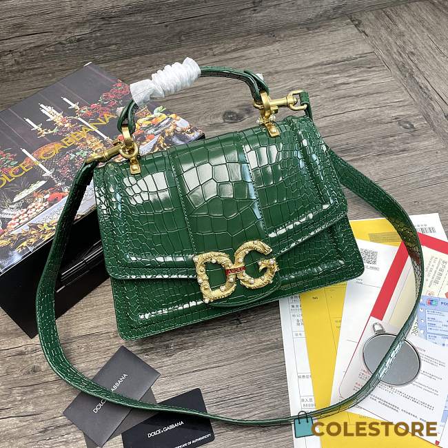 Dolce&Gabbana Amore Baroque Tote Bag BB667 Size 27x8x18cm - 1