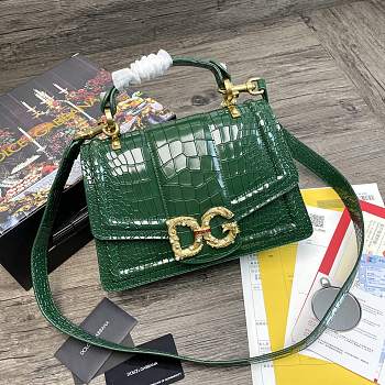 Dolce&Gabbana Amore Baroque Tote Bag BB667 Size 27x8x18cm