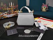 Dolce & Gabbana Small Sicily Tote Bag BB623 Size 16x10x5cm - 3