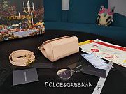 Dolce & Gabbana Small Sicily Tote Bag In Light Pink BB623 Size 16x10x5cm - 3