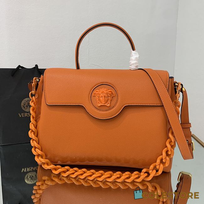 Versace La Medusa Handbag DBFI0 Size 35x14x25cm  - 1