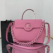 Versace La Medusa Handbag In Pink DBFI0 Size 35x14x25cm  - 1