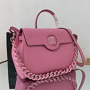 Versace La Medusa Handbag In Pink DBFI0 Size 35x14x25cm  - 4