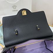 Versace La Medusa Handbag In Black DBFI0 Size 35x14x25cm  - 3