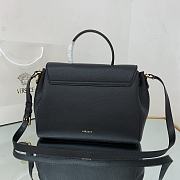 Versace La Medusa Handbag In Black Gold DBFI0 Size 35x14x25cm  - 4