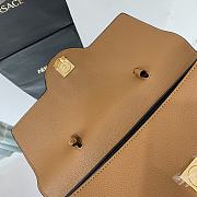 Versace La Medusa Handbag In Brown DBFI0 Size 35x14x25cm  - 3