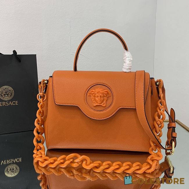 Versace La Medusa Handbag DBFI0 Size 25x15x22cm  - 1