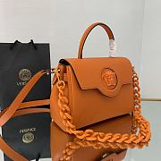 Versace La Medusa Handbag DBFI0 Size 25x15x22cm  - 5