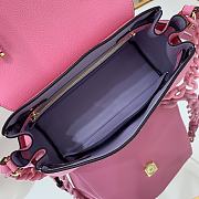 Versace La Medusa Handbag Pink DBFI0 Size 25x15x22cm  - 3