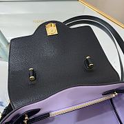 Versace La Medusa Handbag In Black DBFI0 Size 25x15x22cm  - 3