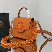 Versace La Medusa Handbag DBFI0 Size 20x10x17cm  - 6