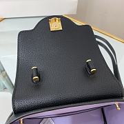 Versace La Medusa Handbag In Black DBFI0 Size 20x10x17cm  - 3