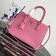 Prada Galleria Medium Bag Saffiano Leather In Pink 1BA274 32cm - 1