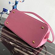 Prada Galleria Medium Bag Saffiano Leather In Pink 1BA274 32cm - 2