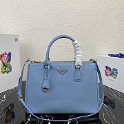 Prada Galleria Medium Bag Saffiano Leather In Blue 1BA274 32cm - 1