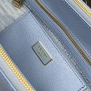 Prada Galleria Medium Bag Saffiano Leather In Blue 1BA274 32cm - 5