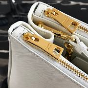 Prada Galleria Medium Bag Saffiano Leather In White 1BA274 32cm - 5