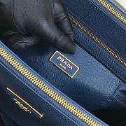 Prada Galleria Medium Bag Saffiano Leather In Ocean Blue 1BA274 32cm - 4