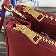 Prada Galleria Medium Bag Saffiano Leather In Wine 1BA274 32cm - 2