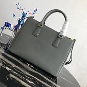 Prada Galleria Medium Bag Saffiano Leather In Grey 1BA274 32cm - 6