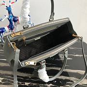 Prada Galleria Medium Bag Saffiano Leather In Grey 1BA274 32cm - 4
