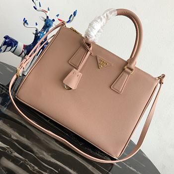 Prada Galleria Medium Bag Saffiano Leather In Light Pink 1BA274 32cm
