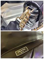 Prada Shoulder Bag Quilted Leather 1BD291 Size 28x18x7.5cm - 3
