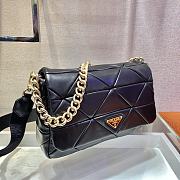 Prada Shoulder Bag Quilted Leather 1BD291 Size 28x18x7.5cm - 2