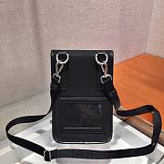 Prada Iphone Case Tessuto Saffiano Leather 2ZH109 Size 12x19x2.5cm - 5