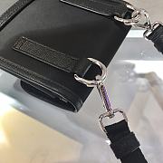 Prada Iphone Case Tessuto Saffiano Leather In Red Logo 2ZH109 Size 12x19x2.5cm - 4