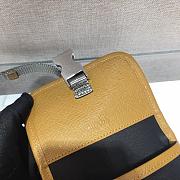 Prada Iphone Case Tessuto Saffiano Leather Black&Brown 2ZH109 Size 12x19x2.5cm - 2