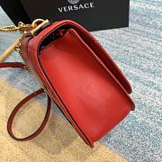 Versace Virtus Quilted Leather Shoulder Bag DBFG9 Size 24x9x16.5cm - 5