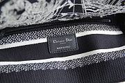 Dior Medium Lady D-Lite Black&White Handbag 44532 Size 24x20x11cm - 2