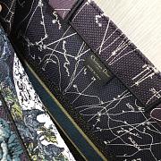 Dior Book Tote Broderie Dior Constellation Bleu 41.5cm - 5