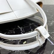 Bottega Veneta Mini Arco Tote Bag In White 60060 Size 29x17.5x17cm - 4