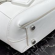 Bottega Veneta Mini Arco Tote Bag In White 60060 Size 29x17.5x17cm - 5